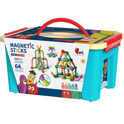 因儿乐磁力棒赠造型说明书