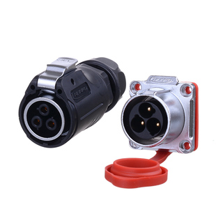 凌科CNLINKO航空插头插座LP24 LP-24防水连接器3芯10针12 19芯UL