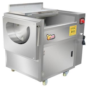 土豆去皮机商用不锈钢全自动洗土豆莲藕红薯清洗去皮一体机 毛刷