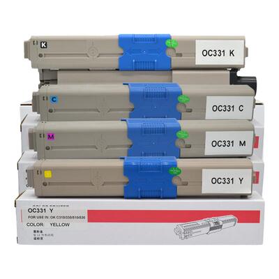 oki不干胶打印机彩色墨粉盒