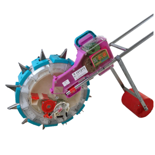 手推播种施肥一体精播神器花生玉米大豆油葵棉花旱稻西瓜播种机器