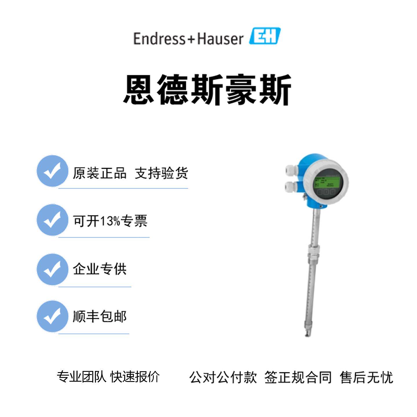 议价正品 恩德斯豪斯 EH 热气体质量流量计 6BABL1-AADACAASAGA2G