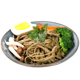 青稞苦荞黑全麦面条纯粗粮杂粮无糖精低脂挂面荞麦面4.8斤荞麦