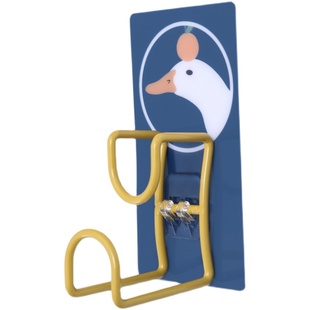 免打孔卡通不锈钢脸盆架收纳置物架浴室厨房壁挂毛巾挂架脸盆挂架