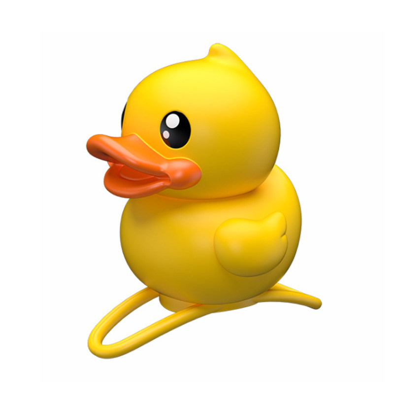 小黄鸭发光车铃童车配件