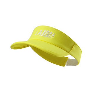 莱马 户外马拉松跑步透气空顶帽男女2025新款夏季字母遮阳帽子