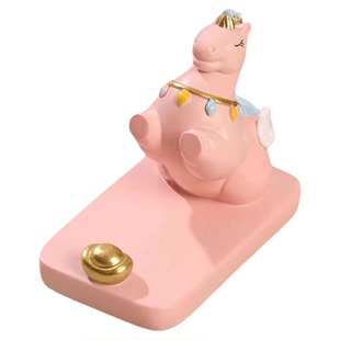 马年吉祥物公仔手机支架马到成功伴手礼小马摆件装饰新年创意礼物