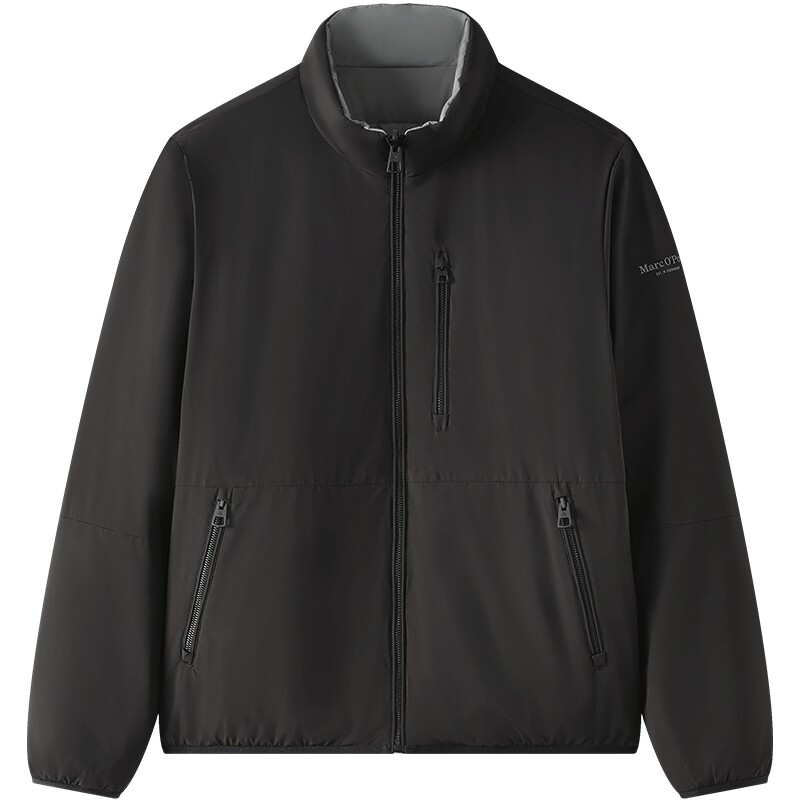 Marc O'Polo/MOP冬季新款气质保暖防风立领双面穿棉服外套男夹克