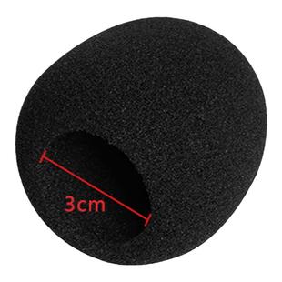 靓韵海绵话筒套防喷罩麦克风套 适用于比亚迪纯麦联想小米酷开Q2