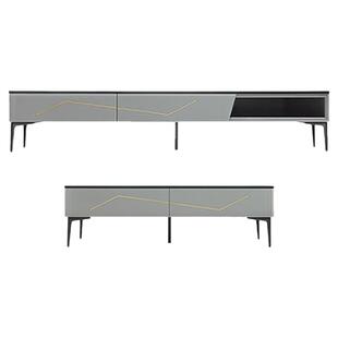 林氏家居轻奢岩板电视柜子意式简约小户型电视机柜茶几家具