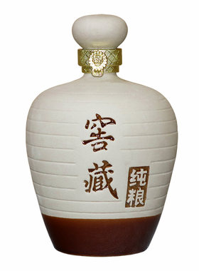 一二三斤禹承陶瓷土陶瓷酒坛酒瓶
