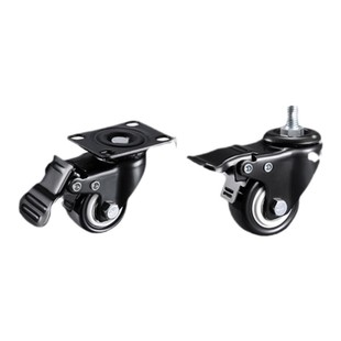 重型万向轮轮子静音承重滚轮刹车定向转向轮推车脚轮滑轮移动底座
