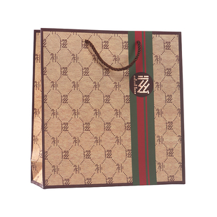 滋补通用手提袋礼袋土特产花旗参金线莲鱼胶菌菇手拎礼品袋纸袋子