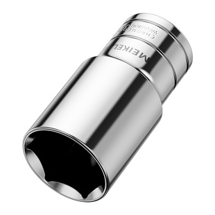 大飞六角加长套筒电动扳手外六角套筒头1/2加长套头汽修套筒套装