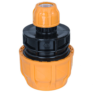 PE管快速活接头50管滴灌水管活接20自来水管管件63灌溉管变径直接