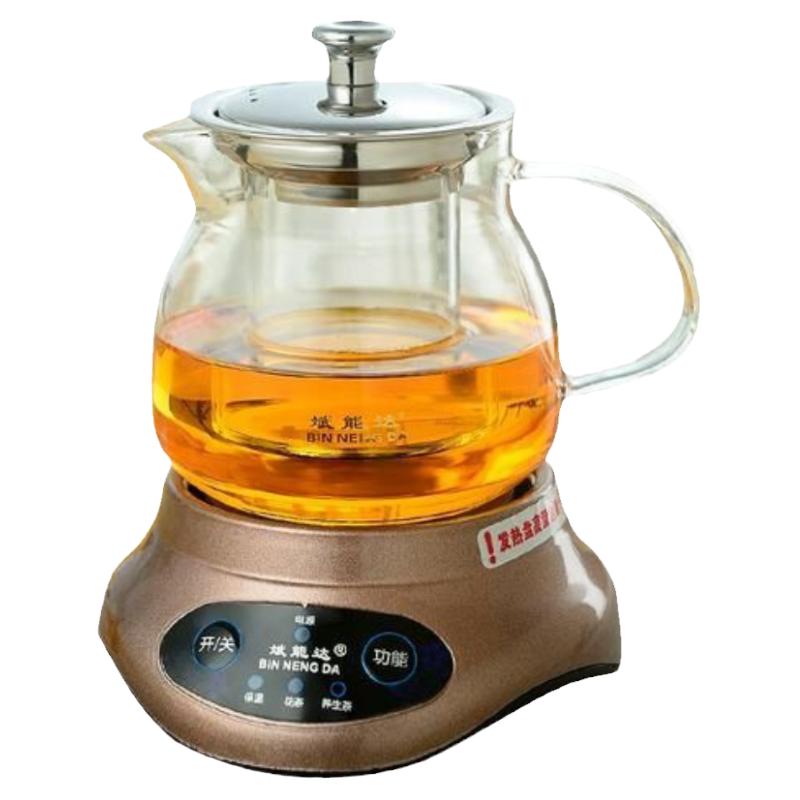 斌能達(dá)煮茶器耐熱玻璃養(yǎng)生壺辦公室電熱煮茶壺家用花茶壺茶具套裝