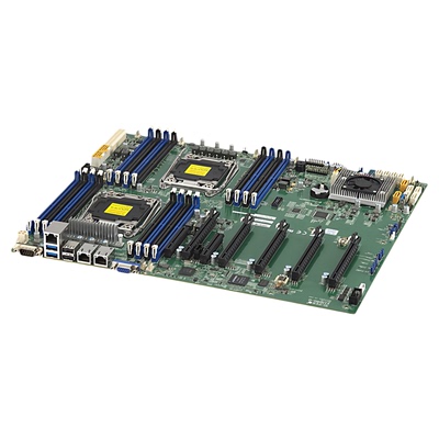 超微X10DRG-Q双路X99专用工作站服务器二手主板LGA 2011 cpu套装