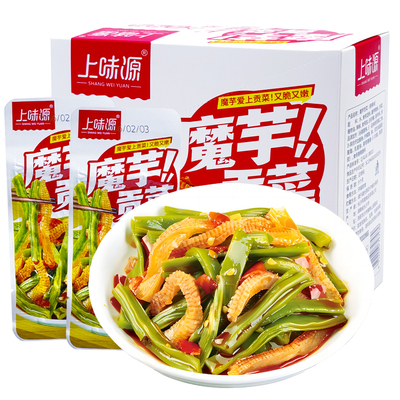 【脆嫩】魔芋贡菜脆爽休闲零食