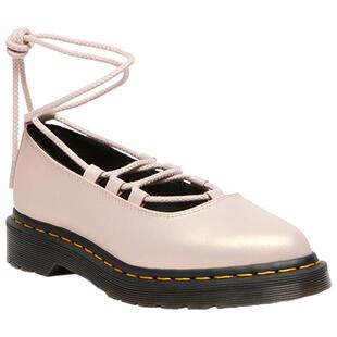 Dr.Martens马丁博士Elphie II女芭蕾风尖头系带皮鞋浅口玛丽珍鞋