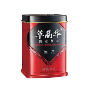 草晶华【当归】破壁饮片20袋/罐独立装便捷破壁颗粒官方正品保证