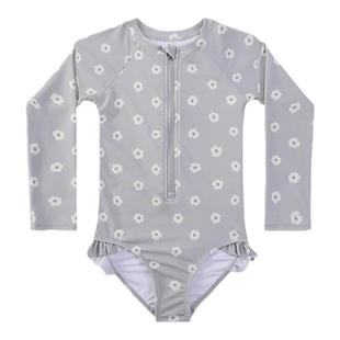 RyleeCru连体泳衣女孩游泳碎花分体泳衣RC童装儿童泳装温泉泡汤