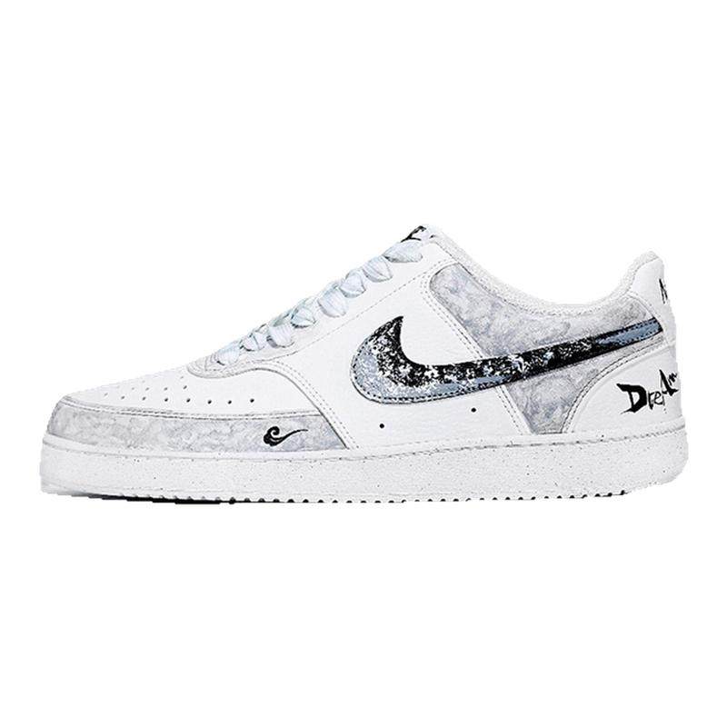 NikeCourtVision低帮板鞋男灰白