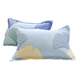 纯棉枕套一对装单只单个家用枕头套48x74cm全棉枕芯内胆套学生