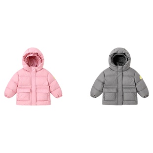 嘟嘟家儿童羽绒服宝宝外套男童防寒服女童冬季2026新款三防短款装