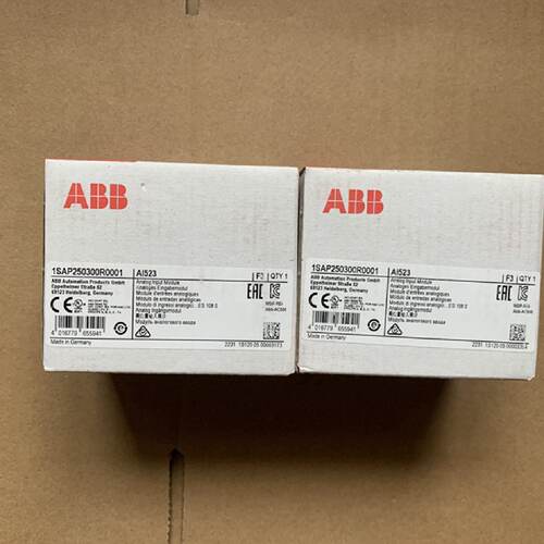 议价全新ABB AI523 AO523 AX521 DC522 DC523 TU516-H模拟量输入