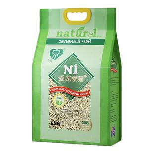 N1爱宠爱猫豆腐猫砂超细沙原味玉米绿茶纳米碳吸水结团除臭低尘