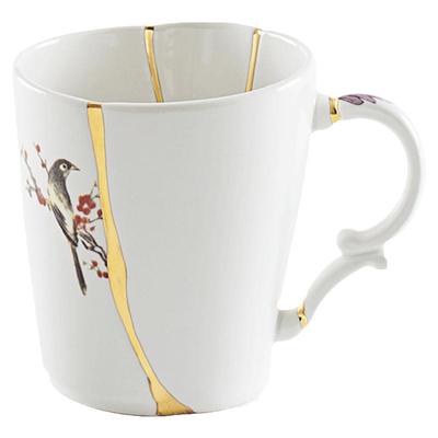 Seletti陶瓷轻奢金缮马克杯