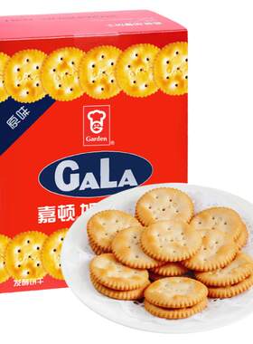 嘉顿加拿饼干咸味休闲食品麦香足