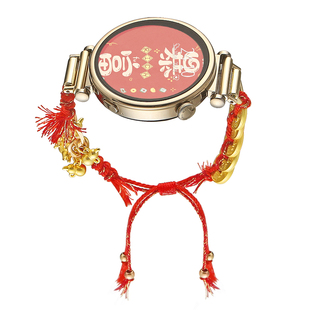 适用vivowatchgt表带新年款编织红绳vivo watch gt智能手表3/2/1代手链iqoo watchgt蓝牙版iqoowatchgt手表带