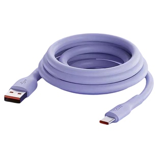 Type-c数据线超级快充加粗6A充电线适用华为vivo荣耀oppo快充线闪充马卡龙加粗