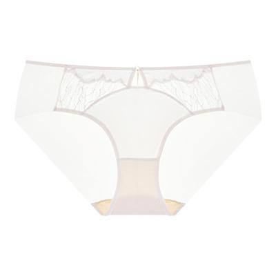 里性 LIVARY MIO 蕾丝真丝拼接内裤合集纯棉档中腰三角裤2件95折