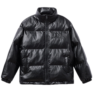 肌肉狗 时尚棉衣外套男秋冬美式高街复古休闲棉服训练保暖面包服