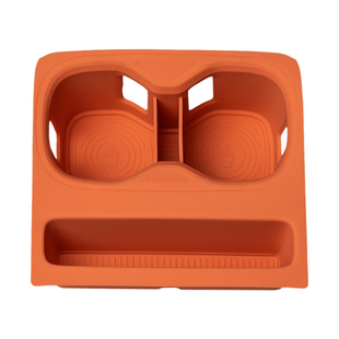 适用于26款焕新极氪7X水杯套硅胶中控防滑减震水杯垫储物盒配件改