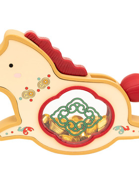 超可爱的马年摆件寓意美好