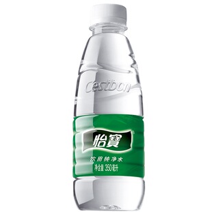 怡宝纯净水饮用水非矿泉水350ml*24瓶小瓶整箱促销包邮大瓶555桶