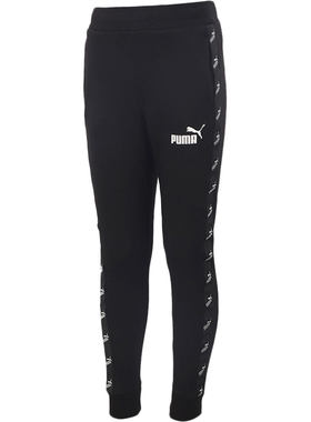 PUMA/彪马正品男女童裤冬新款儿童休闲小脚运动裤串标长裤 583298