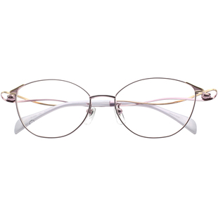 charmant夏蒙眼镜架女线钛全框超轻镜架纯钛眼镜框女近视可配1636