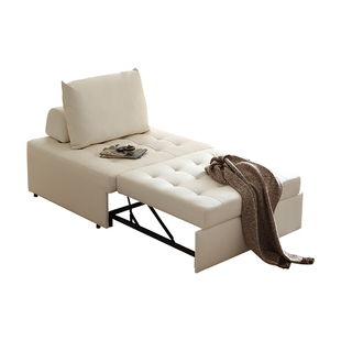 大司马网红单人沙发床折叠两用2026新款伸缩豆腐方块泡芙懒人沙发