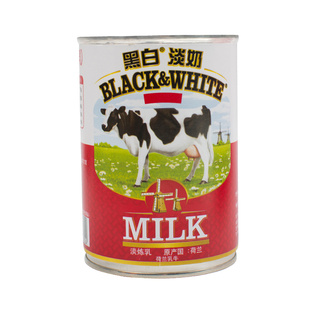 黑白淡奶 荷兰全脂炼 乳 奶 蛋挞液蛋糕奶茶店专用烘焙原材料400g