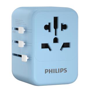 飞利浦转换插头旅游全球国通用国际USB插座器头英欧标韩日本香港