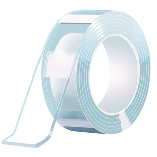 透明双面胶高粘度强力固定墙面车用无痕防水对春联亚克力胶胶布耐高温不留痕防滑贴粘胶胶带免打孔粘贴不伤墙