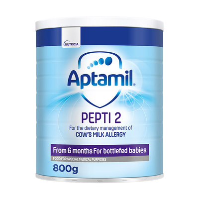 【自营】爱他美（Aptamil）深度水解奶粉 婴儿配方奶粉 2段800g