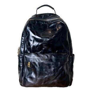 原创手工双肩包男真皮头层牛皮大容量男士女士电脑背包2025新款潮