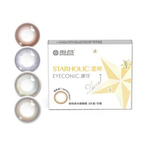 海昌美瞳日抛彩色隐形眼镜10片装官方正品旗舰店