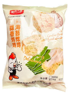 味有千滋海苔炸鸡1kg10袋韩式炸鸡块油炸休闲小吃