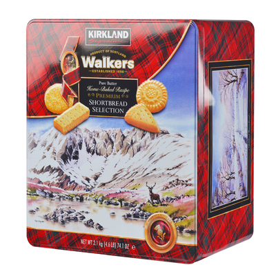 英国进口黄油曲奇饼干礼盒2.1kg